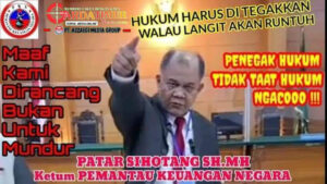 AKSI MENUNTUT HAK PLASMA MASYARAKAT. 