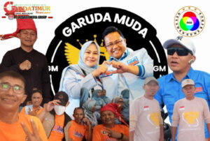 GARUDA MUDA Relawan Gowa Berua Siap Total Menangkan Hati Damai. 