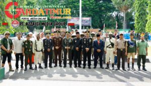 Kapolres Ikuti Upacara,Serta Ucapkan Selamat Hari Ulang Tahun TNI ke-79. 