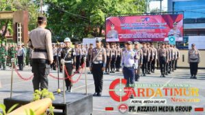 Polres Takalar Laksanakan Apel Gelar Pasukan Operasi Zebra Pallawa 2024.