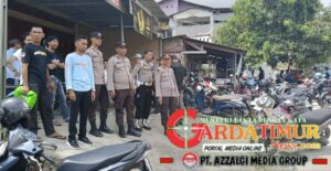 Anggota Polsek Somba Opu, Pallangga dan Bontomarannu kembali laksanakan pengamanan kampanye dan tatap muka.