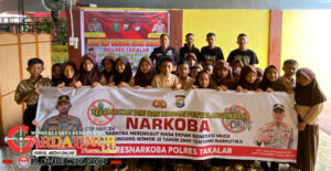 Kasat Res Narkoba Polres Takalar Lakukan Sosialisasi P4GN di Desa Cikoang.