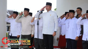 Kapolres Gowa Hadiri kegiatan Ziarah di Tiga Makam Tokoh Besar Gowa Dalam Rangka HUT Gowa ke-704.