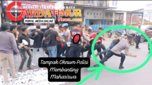 Tindakan Represif Oknum Polisi dalam Aksi Demonstrasi di Gowa, Memicu Kemarahan Mahasiswa dan Publik