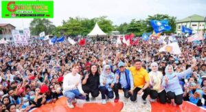 Kampanye Akbar Hati Damai,Sinyal Kemenangan Untuk Lanjutkan Pembangunan Gowa. 