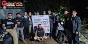 Hari H pemungutan, Bawaslu kabupaten Gowa lakukan patroli ke TPS untuk cegah kerawanan.