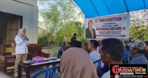 Temu Konstituen Andi Purnama Sari Amier,S.E. Masa Reses, Serap Aspirasi Masyarakat. 