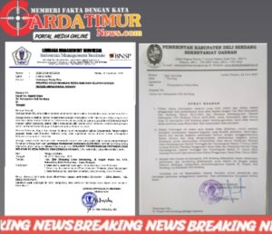 Bermodus Surat Edaran, PJ Bupati di Duga Mengumpulkan Pundi-pundi Kekayaan Melalui Bimtek Kedes Se- Deli Serdang.