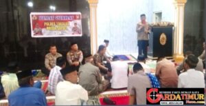 Jum’at Curhat Polres Takalar, Ajak Warga Mangadu Jaga Kamtibmas Pasca Pilkada. 
