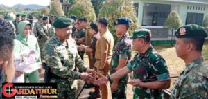 Wakapolres Gowa Hadiri Kunjungan Kerja Pangkostrad di Divisi Infanteri 3 Kostrad.