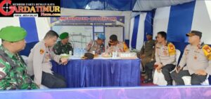 Kapolres Gowa Lakukan Pengecekan Kesiapan Pos PAM Nataru.