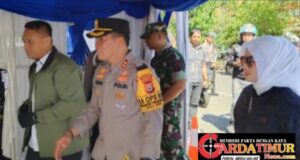 Pj Bupati Bone, Ketua DPRD Kapolres Bone Melakukan Pengecekan Pengamanan Natal dan Tahun baru 2024.
