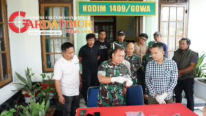 Disangka Petani, Babinsa Di Gowa Berhasil Gagalkan Peredaran Narkoba