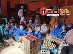 Peduli Sesama, TK Ar Rahim Pao-Pao Berbagi di Panti Asuhan