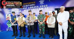 Tinjau Rest Area KM 57, Kapolri Pastikan Kelancaran dan Pelayanan Masyarakat saat Arus Mudik.