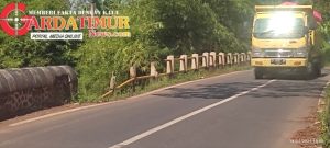 Jembatan Balang Punia Nyaris Roboh, Warga Harap Dinas Terkait Turun Mengecek 