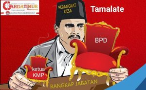 Warga Tamalate Tolak Rangkap Jabatan Ketua BPD, Tuntut Pembatalan Peresmian Koperasi.  
