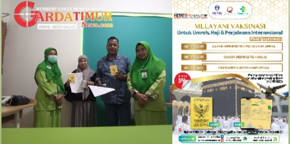 RS Maryam Citra Medika Buka Layanan Vaksinasi Umroh ,Haji dan Perjalanan Internasional