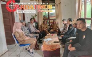 Kapolsek Tombolopao Hadiri Rapat Koordinasi Mitigasi Tanah Longsor dan Pohon Tumbang