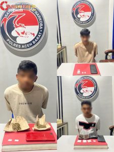 Sat Resnarkoba Polres Aceh Barat Bongkar Jaringan Sabu di Woyla, Tiga Pelaku Ditangkap