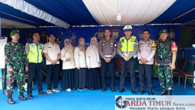 Pos PAM operasi ketupat boulevard memberikan layanan cepat terhadap warga.