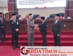 Pembahasan Ranperda Desa Tarang Towaya dan Investasi Daerah Pada Rapat Paripurna DPRD Takalar.