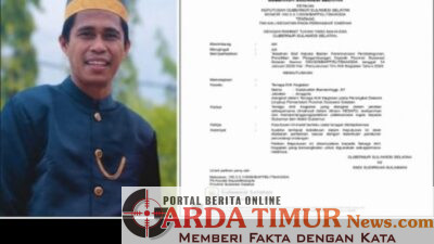 Mantan Caleg DPRD Luwu partai PDIP di angkat Tenaga Ahli Pemprov Sulsel.