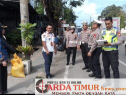 Sat Lantas Polres Takalar Polda SUL-SEL Tinjau Andalalin dan Lahan Parkir di Jalan Kemakmuran.