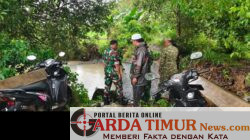 Peninjauan Lokasi Pembangunan Jembatan Merah Putih, Kodim 1426/Takalar Dukung Akses Penghubung Antar Kecamatan.