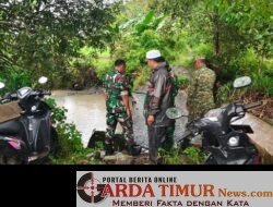 Peninjauan Lokasi Pembangunan Jembatan Merah Putih, Kodim 1426/Takalar Dukung Akses Penghubung Antar Kecamatan.