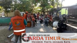 DLHP Takalar dan Tim Orange Gelar Aksi Bersih-Bersih Pasca Lebaran di Alun-Alun Makkatang Daeng Sibali.