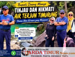 Bupati Takalar Kunjungi Wisata Air Terjun Timurung Desa Kalekomara.