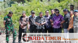 Lokasi Pembangunan Kantor Camat Laikang di Kunjungi Bupati Takalar.