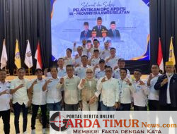Menko Pangan Zulkifli Hasan Titip Pesan Saat Pelantikan Pengurus Inti DPC APDESI Takalar.