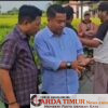 Peninjauan Persiapan Pembangunan Jembatan Beton di Kompleks Balla’ Barakkaka Ri Galesong Oleh Ketua DPRD Takalar.