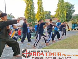 Kodim 1426/Takalar Bentuk Generasi Disiplin dan Berkarakter Melalui Latihan pencak Silat Remaja. 