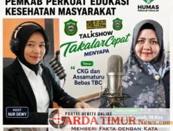 Melalui Talkshow “Takalar Cepat Menyapa”,Dinkes Takalar Sosialisasikan Program Assamaturu Bebas TBC.