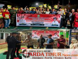Malam Tasyakuran HUT RI ke-81,Pemdes Biring Kassi Bagikan 81 Karung Beras kepada Warga