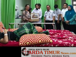 Ditres PPA-PPO Polda Sul-sel Tunjukan Empati Jenguk Korban Penganiayaan Siswa SMKN 5 Takalar.