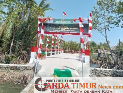 *KERJA NYATA TNI-POLRI MERESMIKAN JEMBATAN PENGHUBUNG DI KABUPATEN TAKALAR*