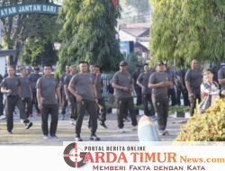 Sehatkan Jasmani dan Jaga Kekompakan, Prajurit Kodim 1426/Takalar Bersama Persit Rutin Senam.