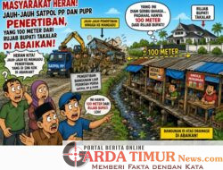 Jauh-Jauh ke Mangadu Ditertibkan, Lapak Sekitar 100 Meter dari Rujab Bupati Takalar Terkesan Luput.