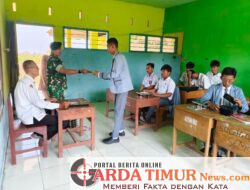 Babinsa Kalukuang Turun Bagikan MBG, Sinergi TNI dan Pemerintah Dorong Generasi Sehat.