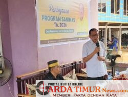 Hamka B. Kady Turun Langsung Tinjau Program Sanimas TA. 2026 di Desa Kalelantang, Kec. Polut.